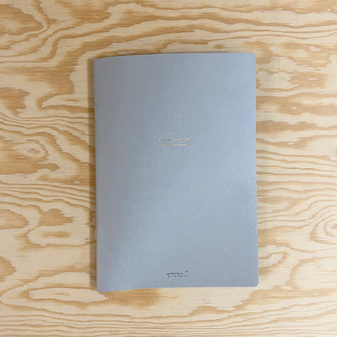 Soft Color Dot Grid A5 Notebook - Gray