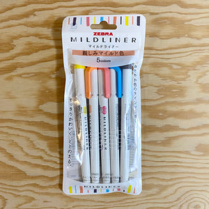 Mildliner 5 Color Set - Friendly