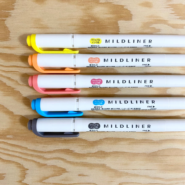 Mildliner 5 Color Set - Friendly
