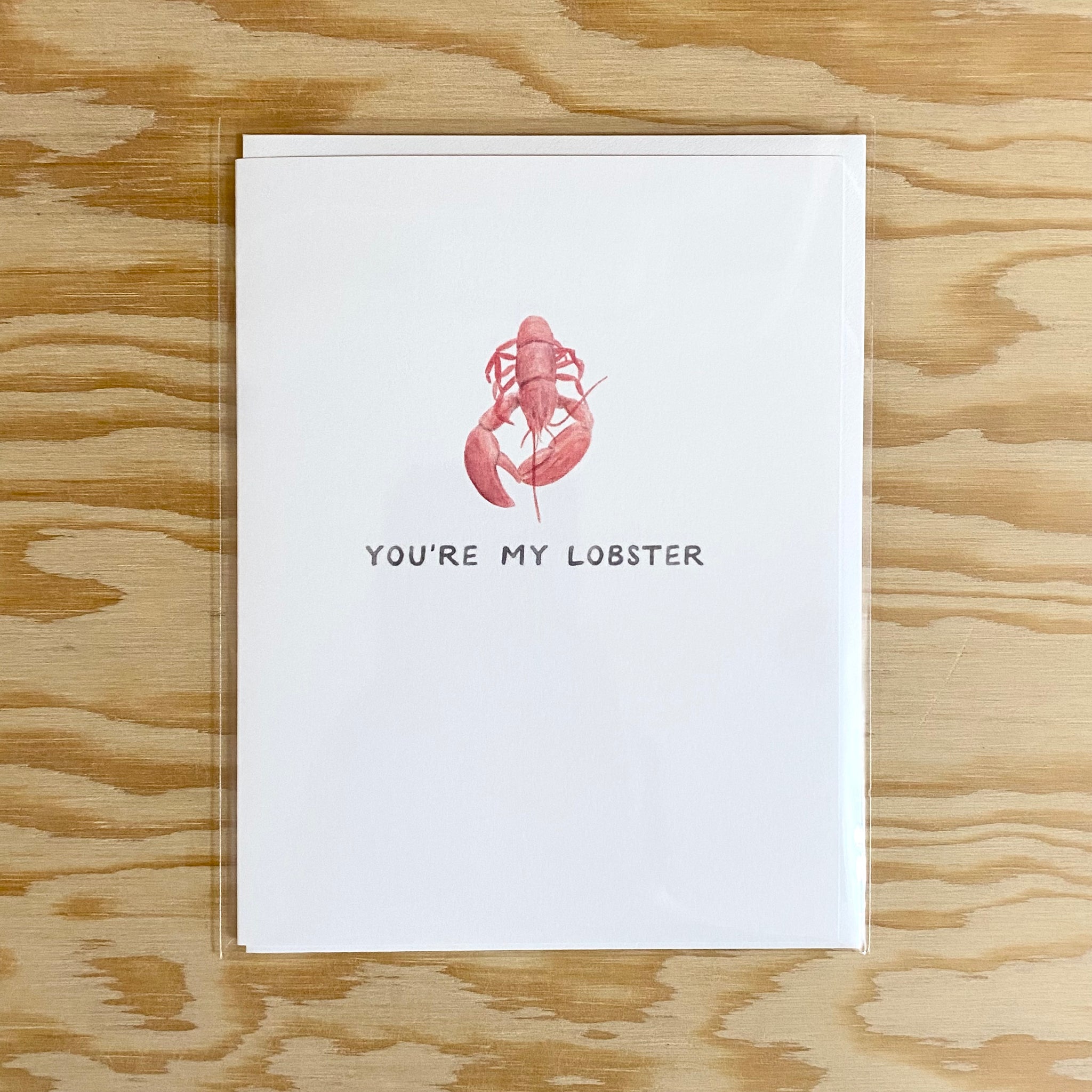 You're My Lobster — Pop Culture Inspired Love Card