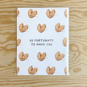 Fortune Cookie Thank You Card