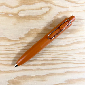 uni-ball ONE P 0.38mm Pen - Mandarin Orange Barrel
