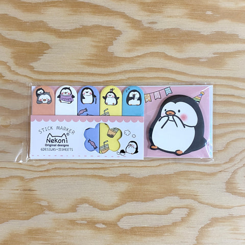 Penguin Sticky Notes & Page Flags
