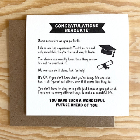 Congrats Graduate Graduation Card