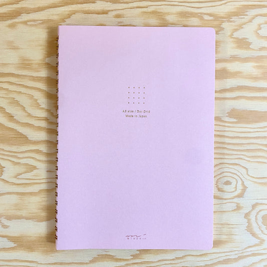 Soft Color Ring A5 Notebook - Pink