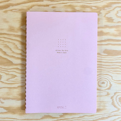 Soft Color Ring A5 Notebook - Pink
