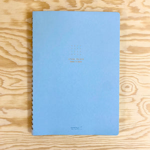 Soft Color Ring A5 Notebook - Blue