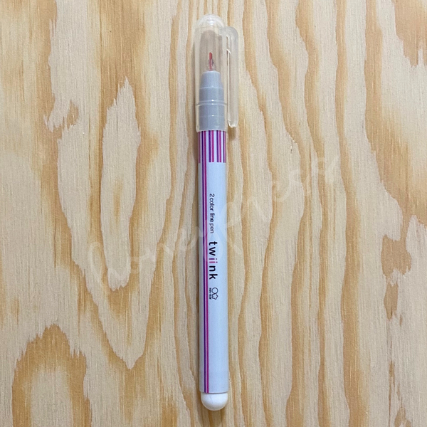 twiink Twin Ink Pen - Light Violet x Pink