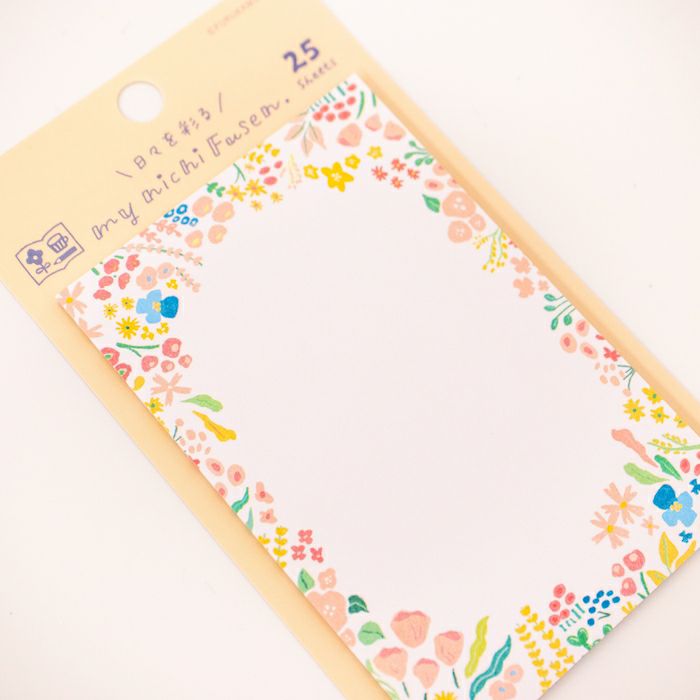 My Nichi Fusen - Flower Garden Sticky Notes