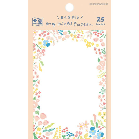 My Nichi Fusen - Flower Garden Sticky Notes