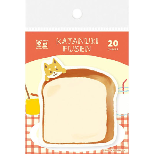 Watashi-biyori Katanuki Fusen - Bread Sticky Notes