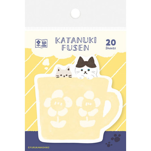 Watashi-biyori Katanuki Fusen - Mug Sticky Notes