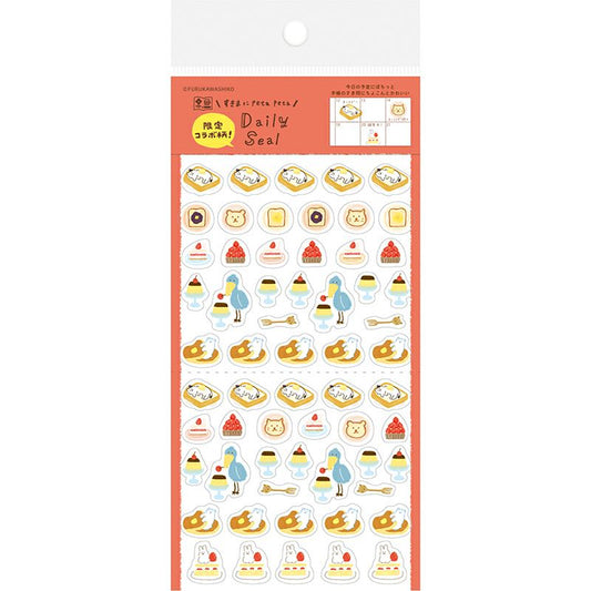 Watashi-biyori Animal Cafe Planner Sticker Sheet