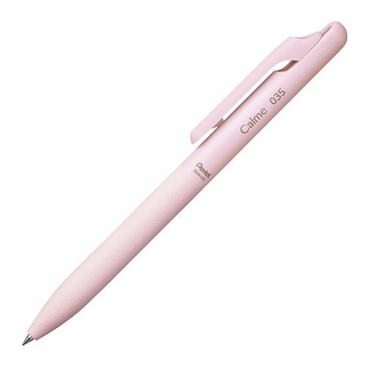 Pentel Calme Ballpoint Pen 0.35mm - Pink Barrel
