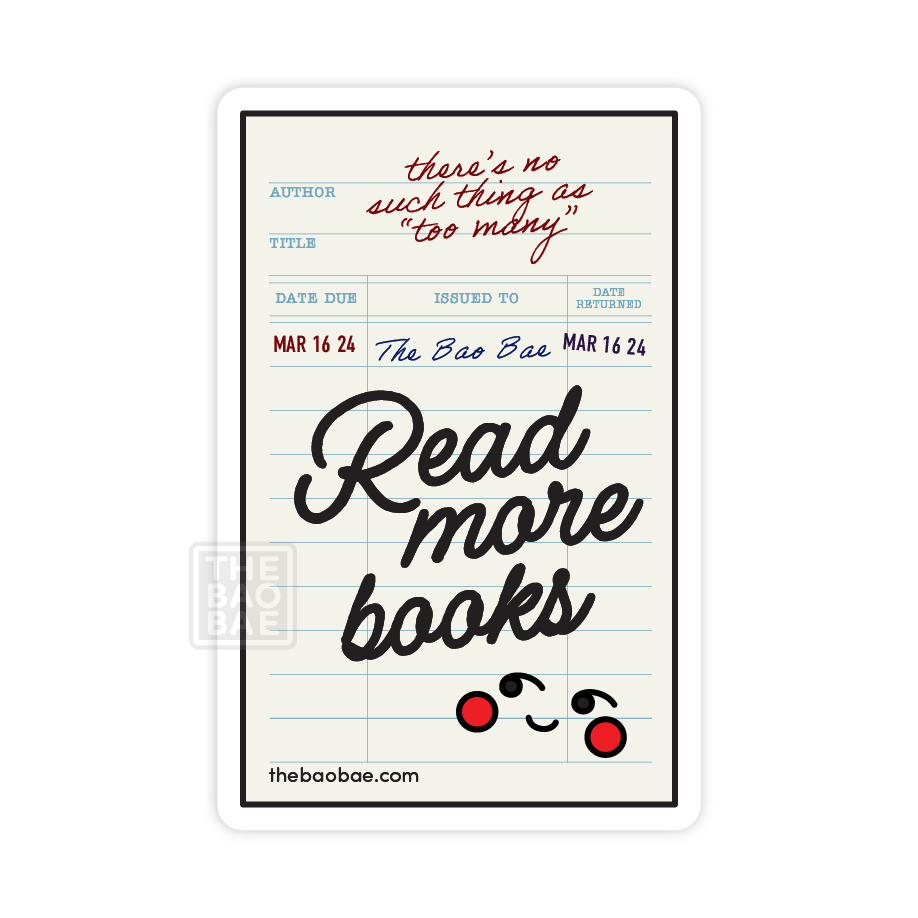 Read More Books Sticker