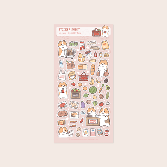Grocery Run Sticker Sheet