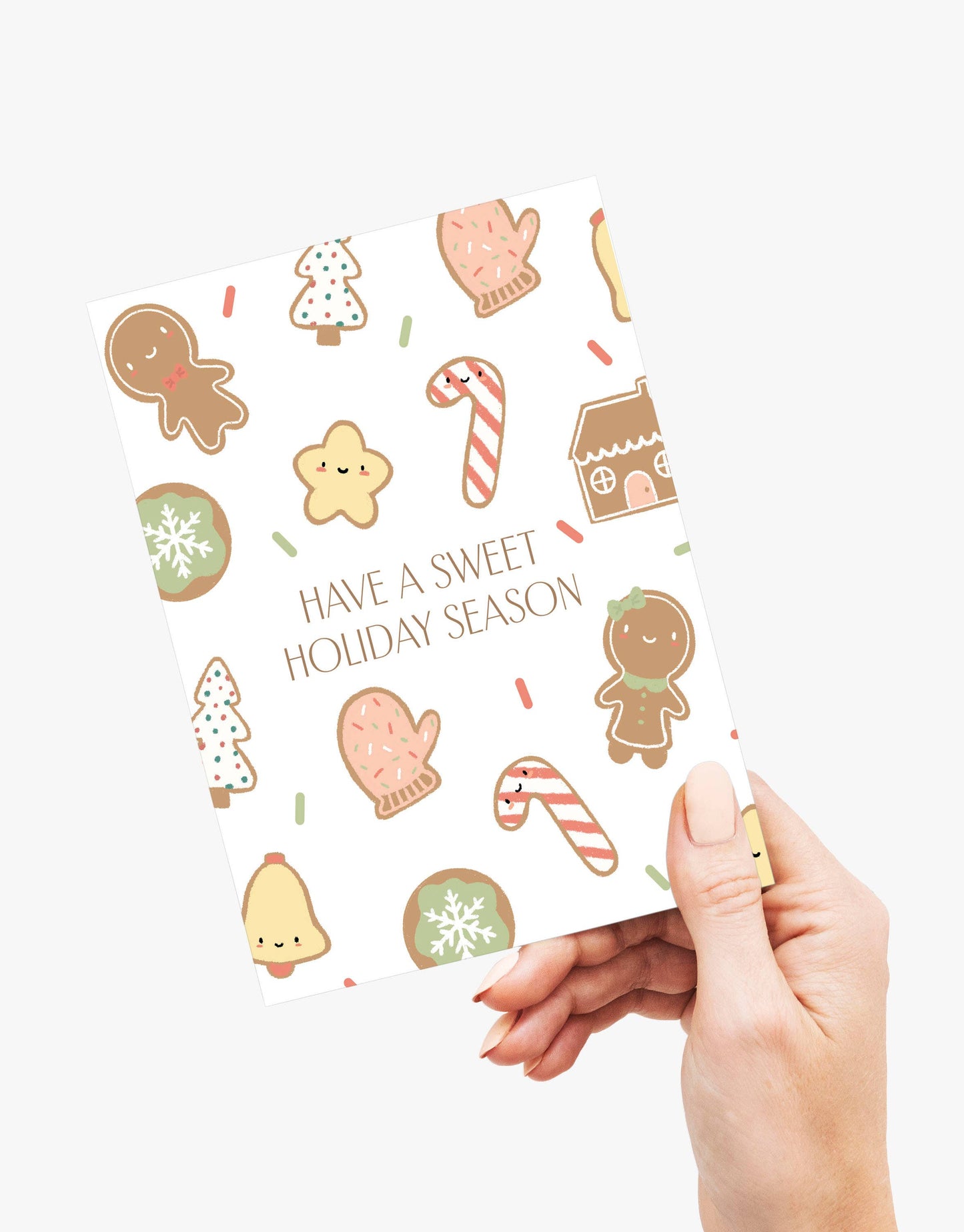 Sweet Holiday Season - Christmas Greeting Card