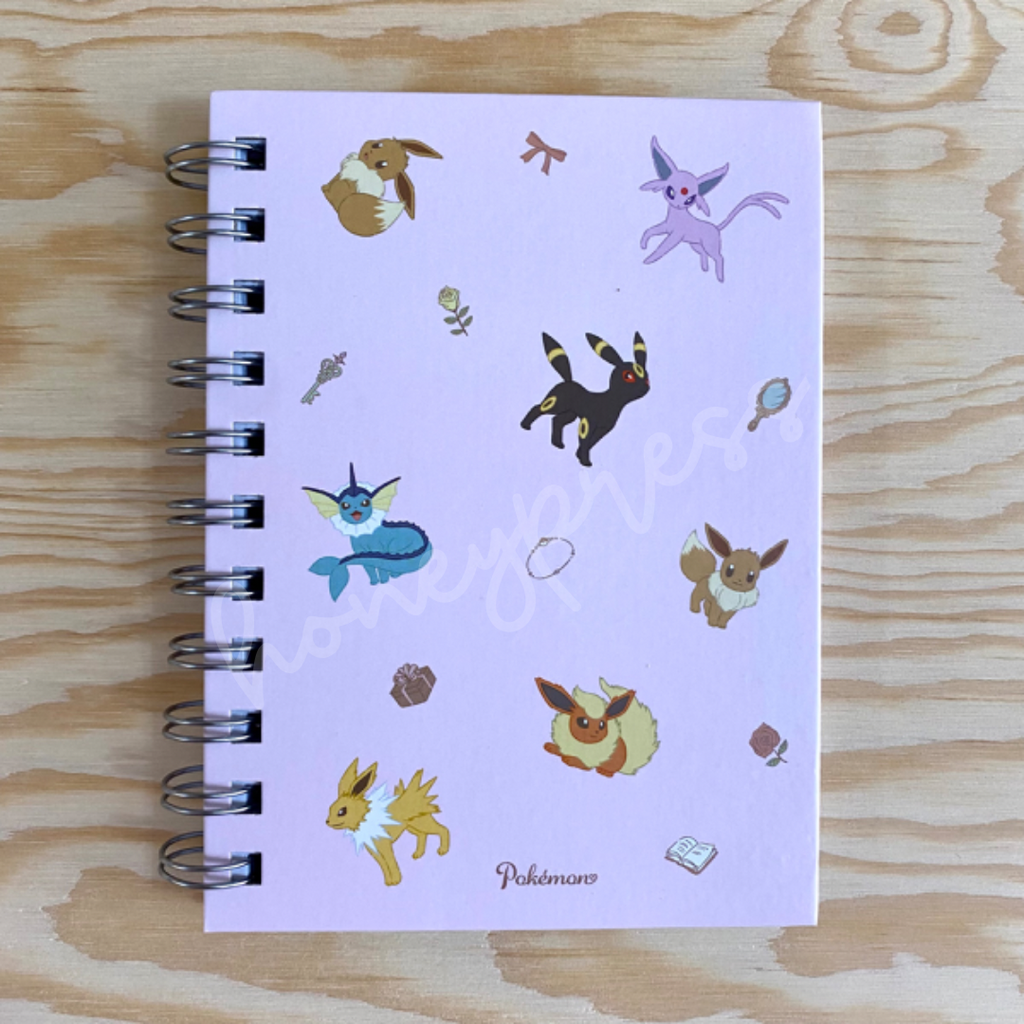 Pokemon A6 Notebook - Eevee Evolutions – Honeypress