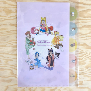 Pretty Guardian Sailor Moon x Sanrio 5-Pocket File Folder
