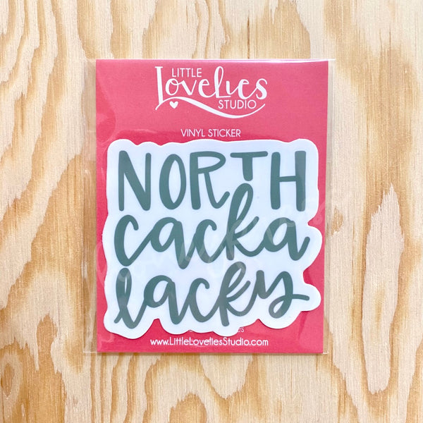 North Cackalacky Vinyl Sticker