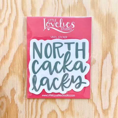 North Cackalacky Vinyl Sticker