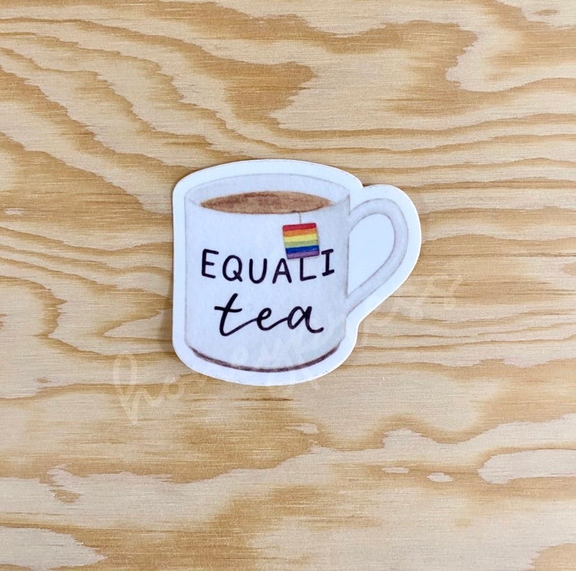 Equali-Tea Pride Sticker