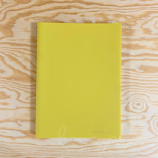 Septcouleur Labo A5 Notebook - Sunny Yellow