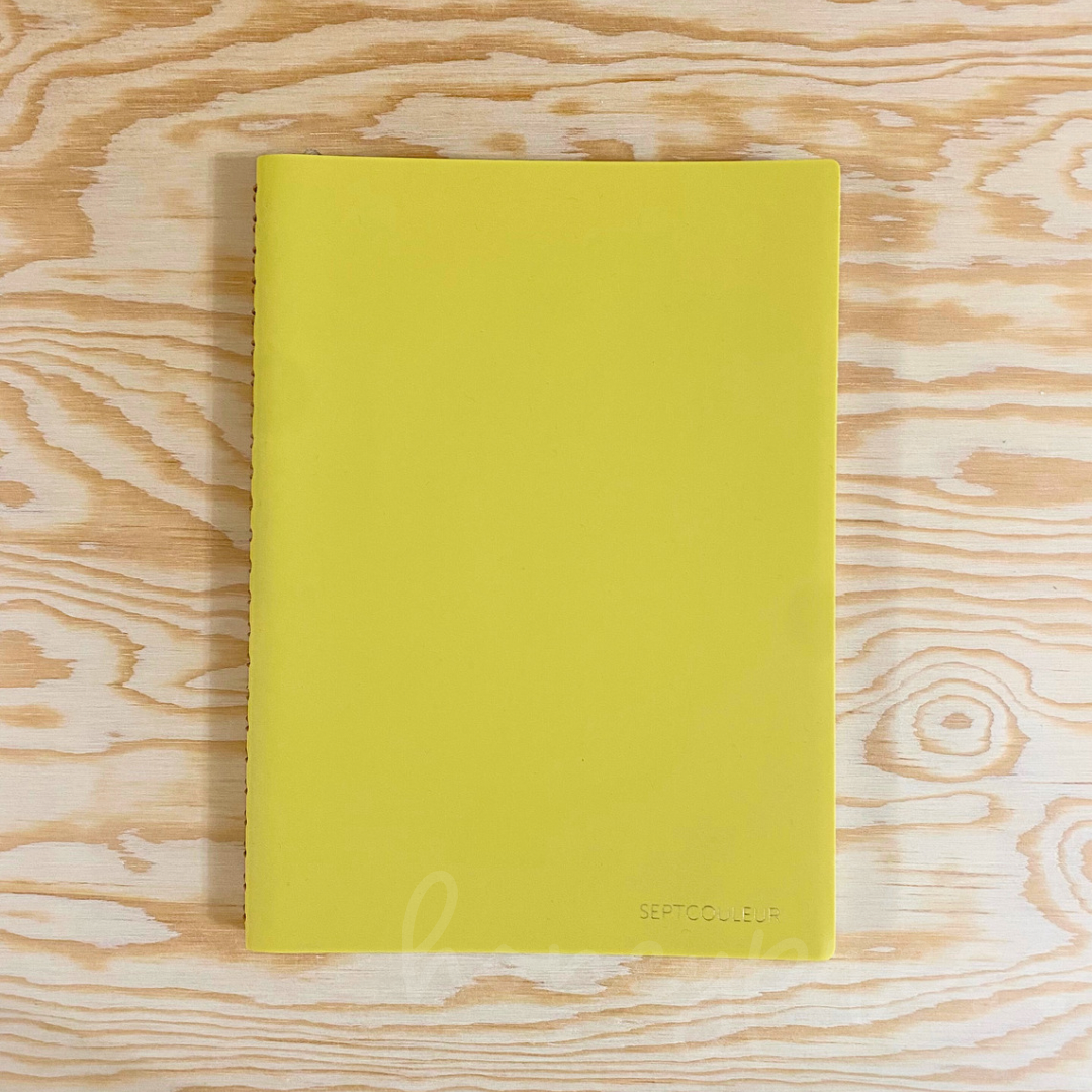 Septcouleur Labo A5 Notebook - Sunny Yellow