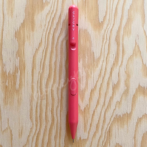 Clicky Mechanical Pencil 0.5 - Cherry
