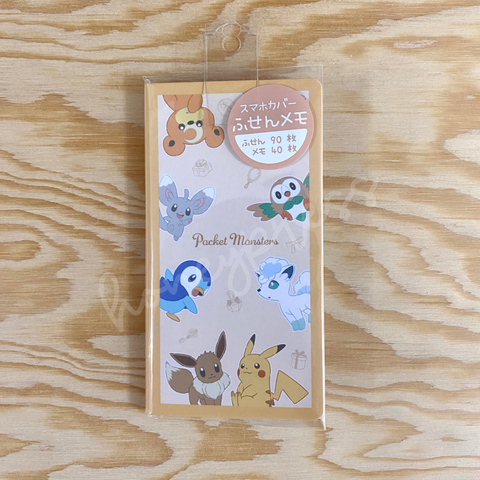 Pokemon Cafe Sticky Note Book - Gathering