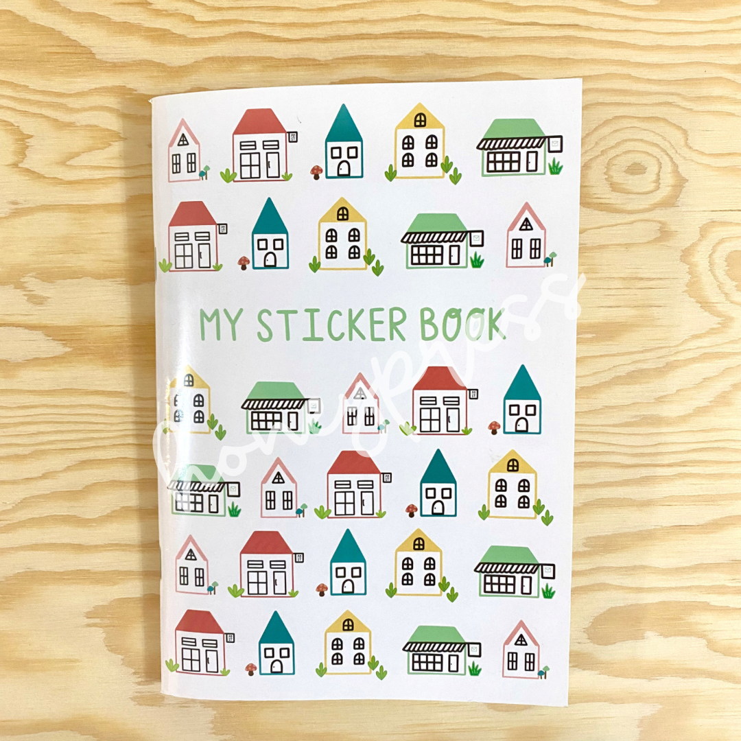 Tiny Village Sticker Book