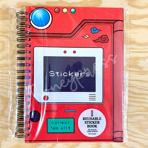 Collectors Dex Reusable Sticker Book