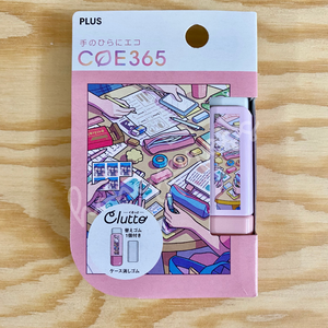 coe 365 Eraser and Refill - Pink Study