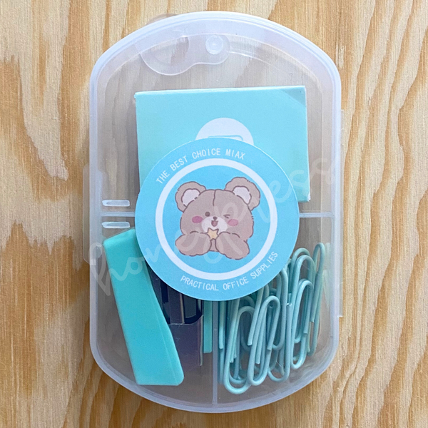 Mini Stapler and Paper Clip Set