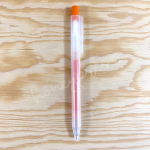 Knock Cap Ballpoint Pen 0.5 - Orange
