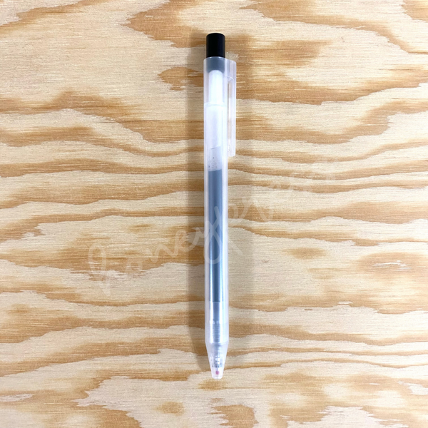 Knock Cap Ballpoint Pen 0.5 - Black