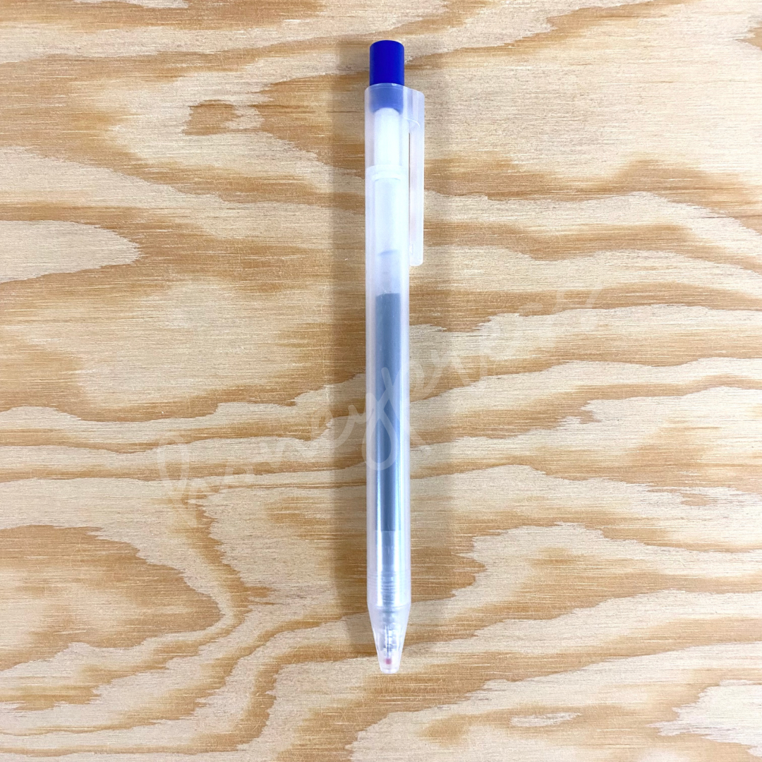 Knock Cap Ballpoint Pen 0.5 - Blue