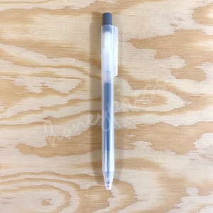 Knock Cap Ballpoint Pen 0.5 - Gray