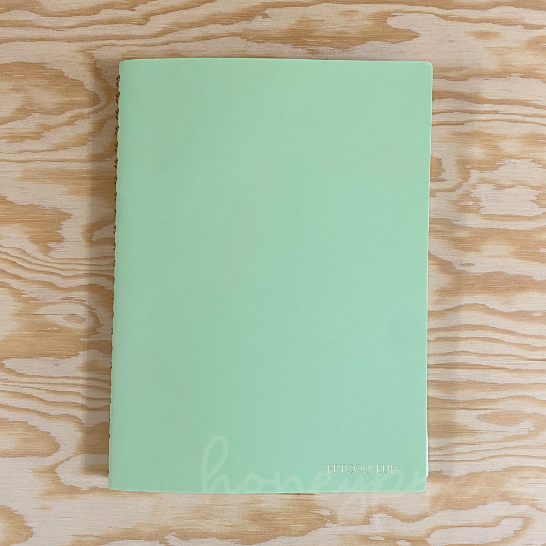 Septcouleur Labo Limited Edition Notebook - Care Green