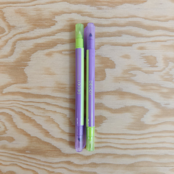 DECOT Color Changing Marker - Violet/Light Green