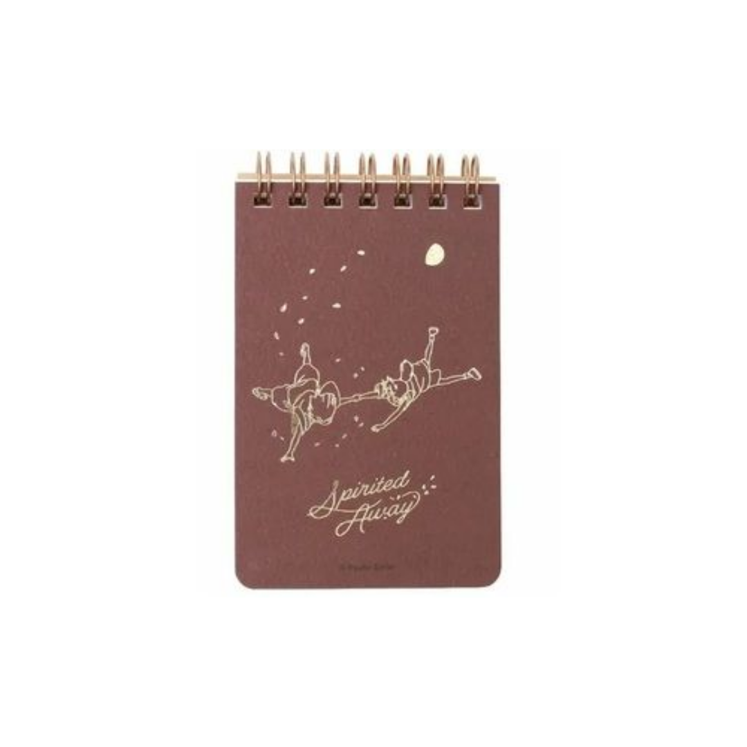 Spirited Away Foil Stamped Mini Ring Notebook