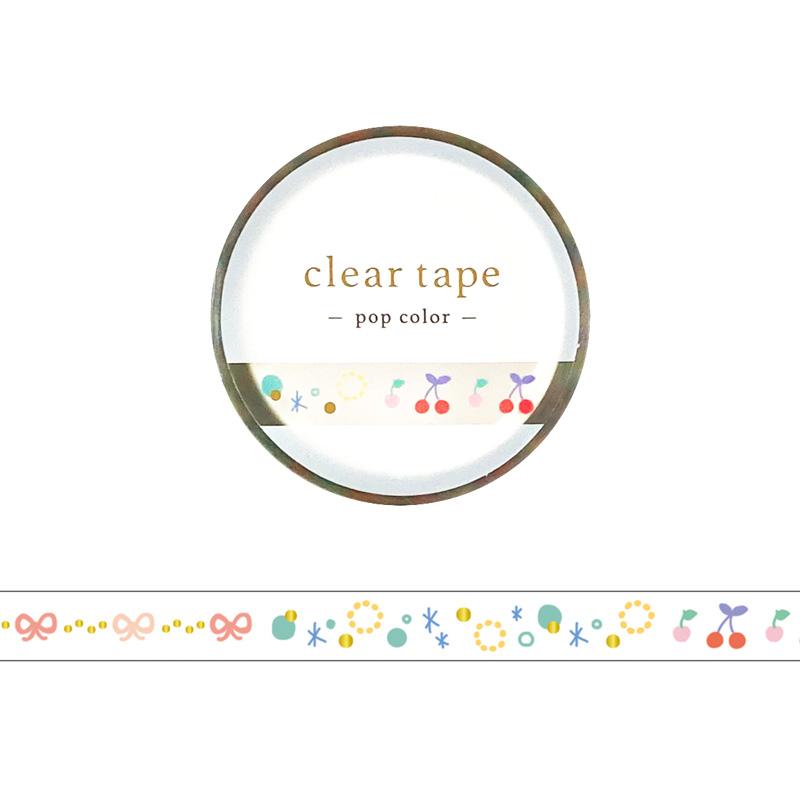 Pop Color Series - Decoration Clear Tape