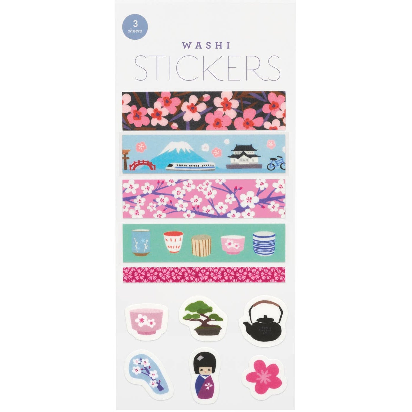 Tokyo Washi Stickers