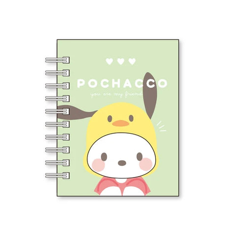 Sanrio Character Mini Ring Notebook - Pochacco