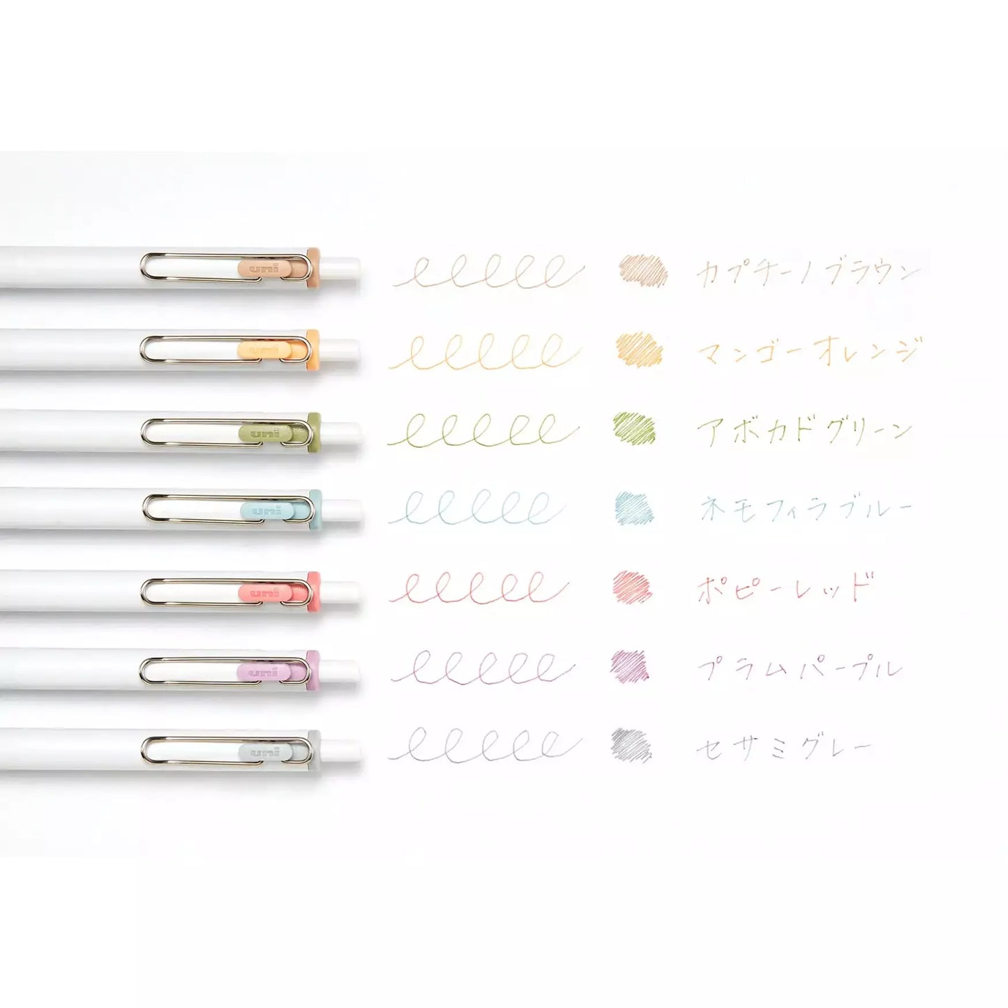 uni-ball one Fika color pens - 0.38