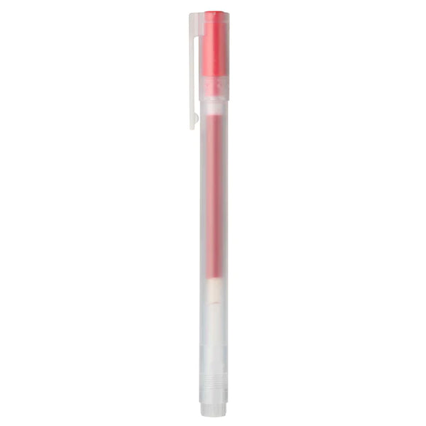 Gel Ink Cap Pen 0.5 - Red