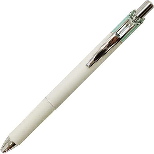 Pentel Energel Clena 0.3 - Black Ink - Mint Stripe