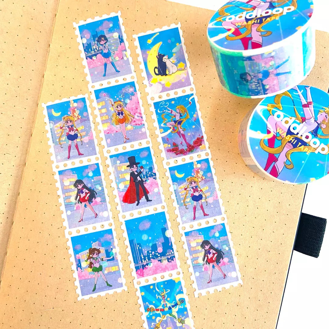 Moon Prism Stamp Washi Tape