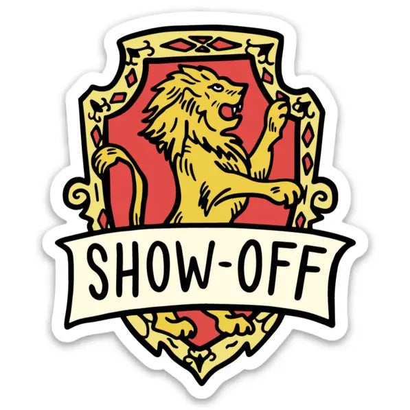 HP Gryffindor "Show Off" Sticker