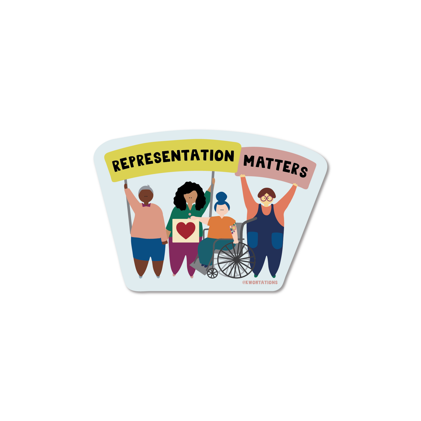 Representation Matters Sticker